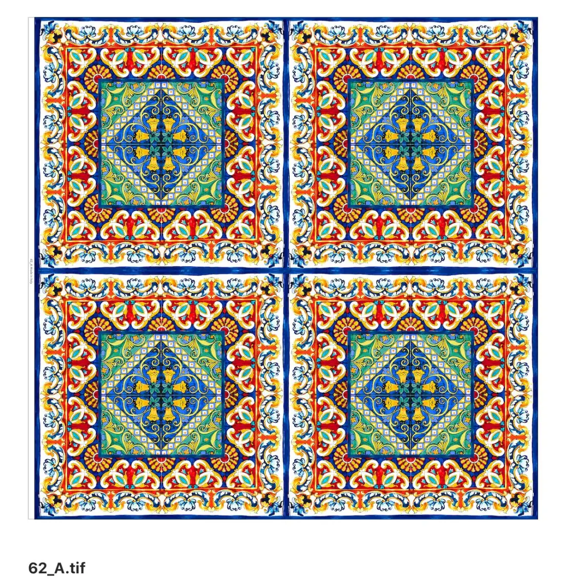 Stampa maiolica cobalto e oro — Antonella Bravi 2024